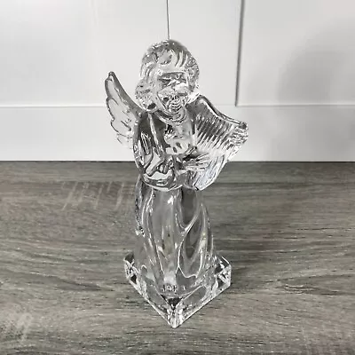  Mikasa Crystal Angel Figurine Herald Collection Playing Harp/Lira Germany • $22.99