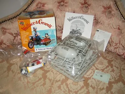 £65 • Buy Wallace And Gromit AirFix Motorbike & Sidecar Model Kit Collectable 