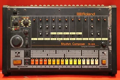 Vintage Roland TR-808 Rhythm Composer Computer Controlled TR 808 U1907 230202 • $6299.99