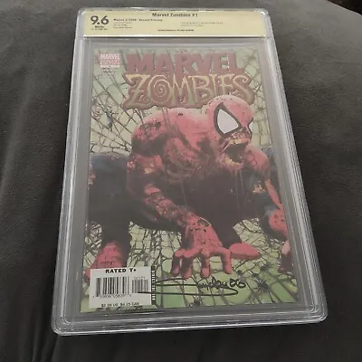 Marvel Zombies #1 2nd Print 9.6 SIGNED CBCS • $250