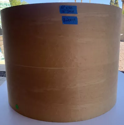 Gretsch Vintage Raw Birdseye Maple 22  X 16  Unfinished Bass Drum Shell #1 • $231.99