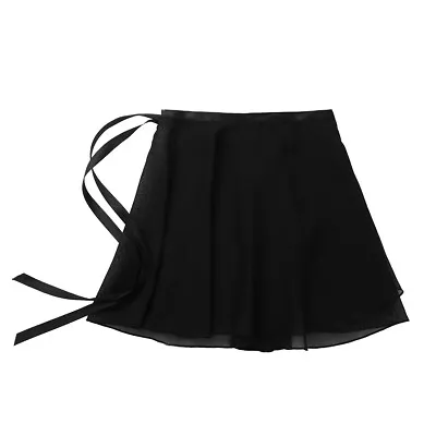 Womens Ladies Chiffon Ballet Tutu Dance Skirt Skate Wrap Scarf Dance Wear Dress • $3.99