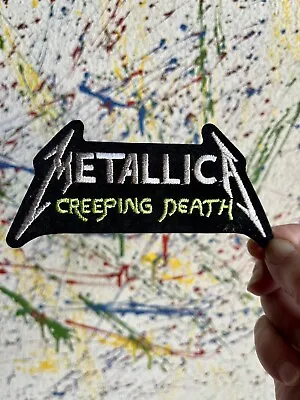 Metallica Iron On Patch Creeping Death Green White Black • $5.99