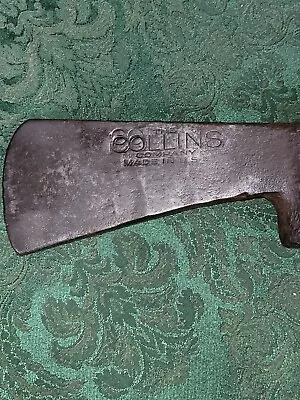 Old COLLINS 5.14 Lb 17.5  L Mining Adze Grub Hoe Axe Head 3 /4.5  Blades.OBO • $65