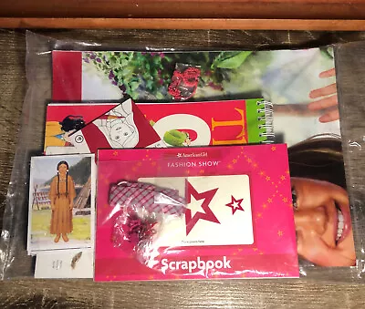 American Girl Lot NIP Scrapbook Cards Necklace Hair Clips Quiz Book Poster Chart • $19.20