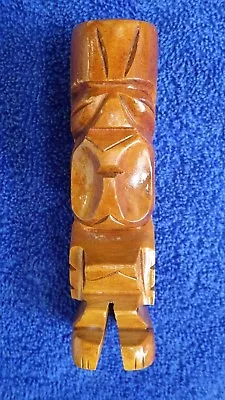 Old Vintage Waikiki Hawaii Sacred Native Hawaiian Milo Wood Tiki Mana Surf Luau • $29