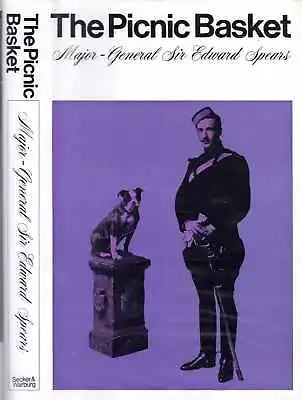 Spears Major-General Sir Edward THE PICNIC BASKET 1967 SIGNED Hardback BOOK • £12.95