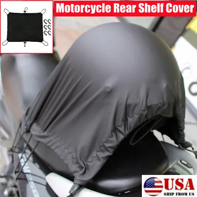 40*50cm Motorcycle Cargo Net Rear Rack Luggage Shelf Cover Waterproof Helmet Net • $19.49