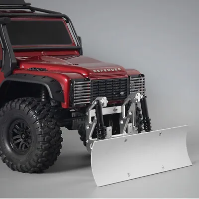 Metal Snow Plow Shovel For 1/10 RC Crawler Traxxas TRX4 TRX6 Axial SCX10 90046 • $45.95