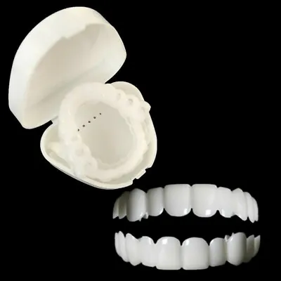 Teeth Smile Cosmetic Dentistry Snap On Instant Comfort Fit Flex Teeth Veneers • $18.95