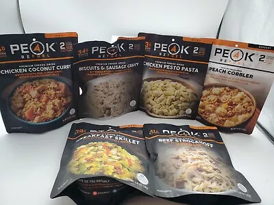 Peak Refuel Premium Freeze-dried Food 6-pack Assorted Like Mountain House • $74.95
