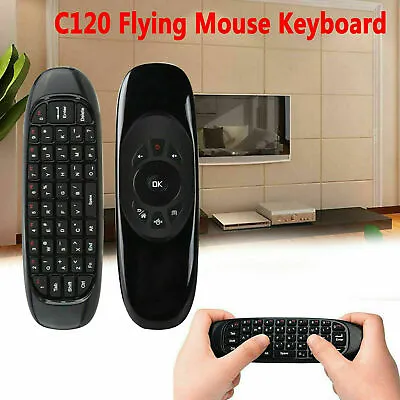 C120 2.4 Remote Control Air Mouse Wireless Keyboard For KODI Android Mini TV Box • $9.29