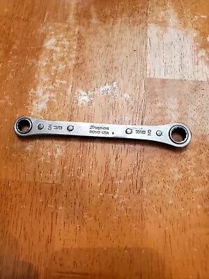 Snap On 3/8-7/16 12PT Ratchet Wrench R1214B • $14