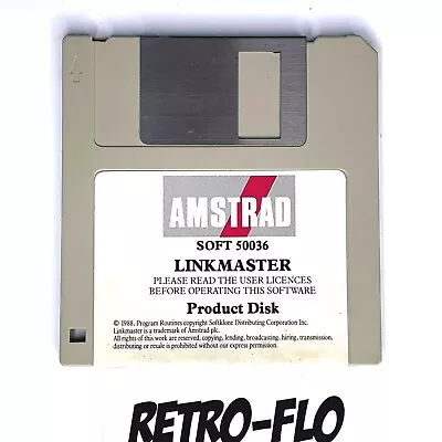 Amstrad Soft 50036 Link Master - Floppy Disk Vintage • $53.46