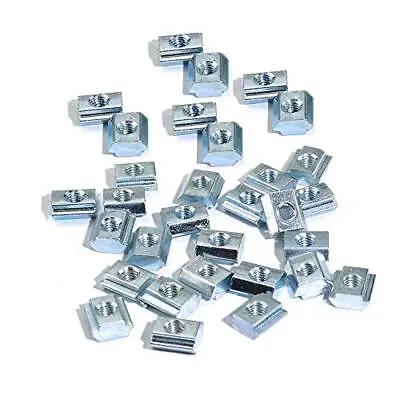 100Pcs M5 T-Nuts For 2020 Aluminum Profile - T Slot 6Mm • $17.53