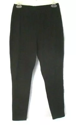 Women With Control Leggings Medium Black Knit A235949 Stretch Women ZK8 • $17.39