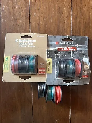 Electrical Wire18 Gauge/AWG Stranded & Solid Copper Wire Red/Green/Black (9) • $19.99