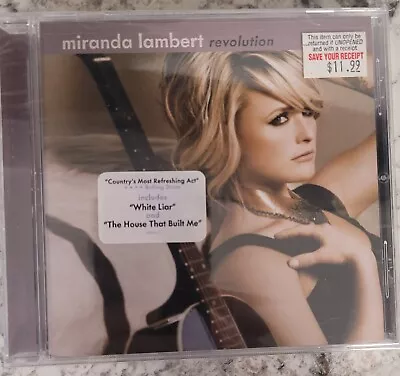 Miranda Lambert Revolution CD NEW SEALED • $5.99