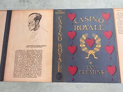 £20 • Buy Casino Royale FIRST EDITION 1st/1st Facsimile DUST JACKET Ian Fleming James Bond