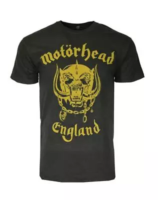 Motorhead England T-Shirt (Gold Print) • $23.97