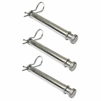 3x B&W TS35010 Tow And Stow Stainless Steel Receiver Hitch Pin With Keeper Clip • $24.22