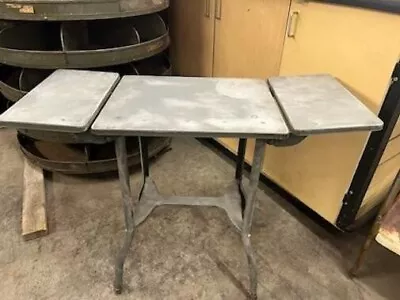 $39.99 • Buy Vintage Drop-Leaf Typewriter Table Table Desk  Steel Mid Century Modern Retro