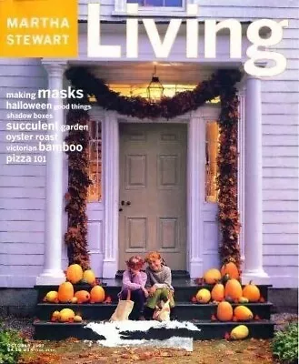 Martha Stewart Living Magazine #53 October 1997 -oyster Roast- Halloween • $37.99