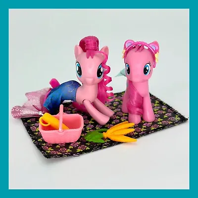 ❤️G4 My Little Pony 3” Pinkie Pie Figure & Sea Mermaid & Lot Hasbro❤️ • $16.98