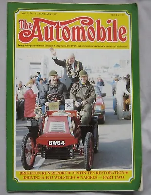 The Automobile Magazine January 1985 Featuring Wolseley Napier Austin • £5.99