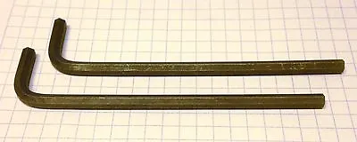 TWO LONG Arm - 5/32  Hex Keys (Allen Wrenches) /  ALLOY STEEL - INCH / SAE  USA • $4.95
