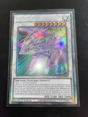 £140.82 • Buy Accel Synchro Stardust Dragon Collector Rare MAZE-EN019