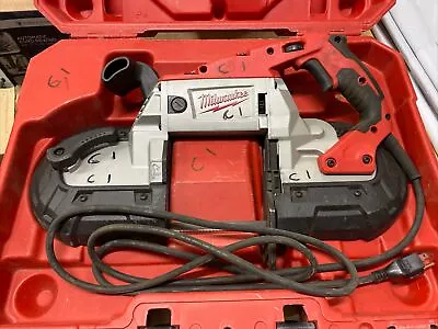 Milwaukee 11 Amp Deep Cut Variable Speed Band Saw 6232-20 With Hard Case • $175