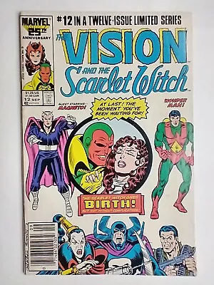 Marvel Comics Vision And Scarlet Witch #12 1st Thomas Shepherd Billy Kaplan VF- • $33.74