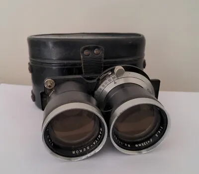 Mamiya Sekor 135mm F4.5 TLR Lens For C220 C330 Mamiyaflex With Leather Case • $189
