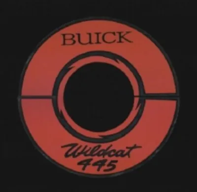 Buick 445 Wildcat Air Cleaner Decal-10  Red On Silver • $41.23