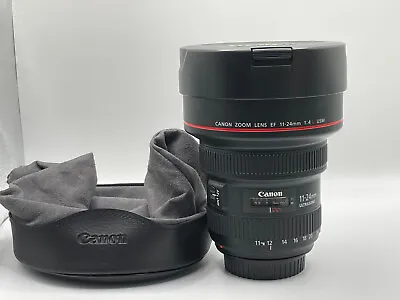 CANON EF 11-24mm 1:4 L USM LENS - E F 11-24 Mm F/4.0L - VERY GOOD • £1032