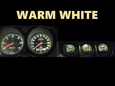 Dash Gauge Cluster LED Dashboard Bulbs Warm White For 74 78 Ford Mustang II  • $11.39