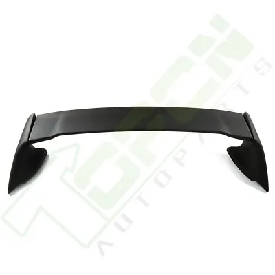 Rear Trunk Spoiler Wing Unpainted Black Fits 12-15 Civic 4DR Sedan Mugen Style • $52.95