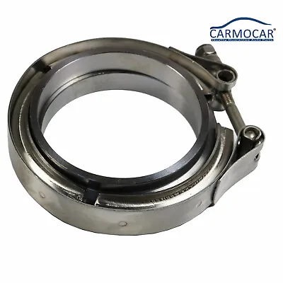 3  Inch V-Band Clamp Stainless Steel With 2 Flange Kit For Exhaust Downpipe • $14.97