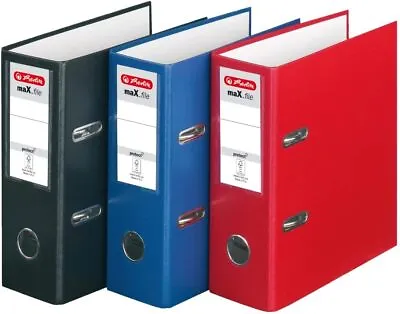 A5 MAX LARGE Metal Ring Binder Lever Arch File Document Folder Storage UK New • £14.79