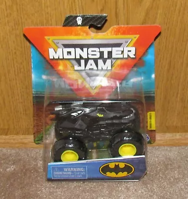 Hot Wheels MONSTER JAM BATMAN Wristband & Poster Spin Master 1:64 NEW Series 11 • $10.99