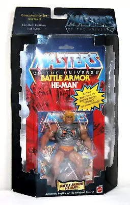 Masters Of The Universe MOTU Commemorative Battle Armor He-Man NIB • $59.99