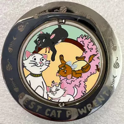 Marie Toulouse & Berlioz Aristocats Best Cat Pawrent Parent Disney Parks Pin B0 • $20