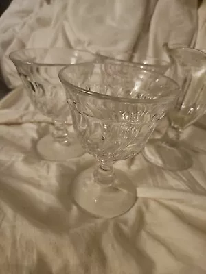 Set Of 4 Vintage Sundae Ice Cream-Parfait-Sherbet Footed Bowls • $2