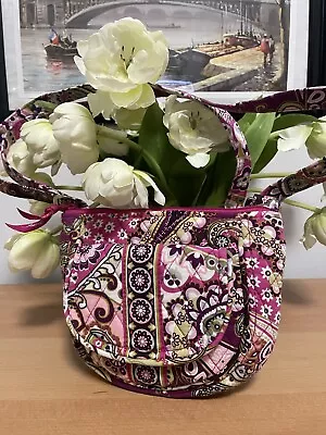 Vera Bradley Very Berry Pink Paisley Hipster LIZZY Shoulder Crossbody Bag . • $34.95