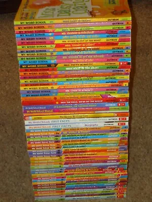 Lot 55 Dan Gutman Books My Weird School Weirder Weirdest Daze Fast Facts Writing • $89.99