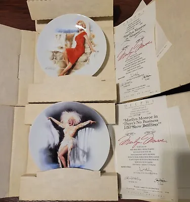 Marilyn Monroe Plates Complete Set ~12~Bradex Delphi Marilyn Collection  • $120