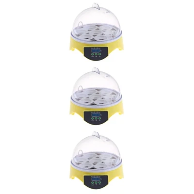  21 Eggs Incubator Automatic Turning Chicken Hatchery Small Flip • £86.91