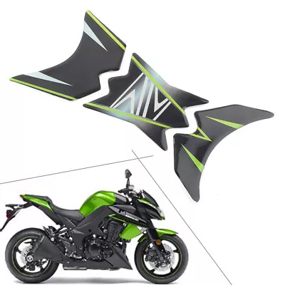 For Kawasaki Z1000 All Year Motorcycle 3D Tank Pad Protector Decal Sticker • $11.62