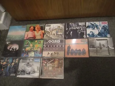 Oasis X 13 Cd Singles Don't Look Back In Angerwhateverstand By Me Lyla Ect • £26